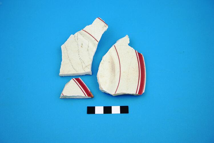 Plate - Ceramic, Hand Painted, circa 1850-circa mid-20th century