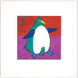 Greeting Card - Penguin, Thomas Le for Austcare, 1996