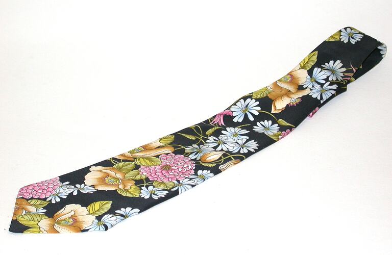 Tie - Vogue Ties, Floral, circa 1970