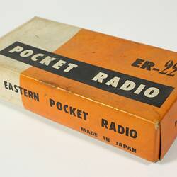 Pocket Radio - Eastern, 'Germanium' Type ER 22, Red, circa 1965
