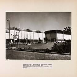 Photograph - North West Frontage of Western Annexe, Exhibition Building, Melbourne, 1977