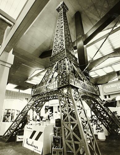 Photograph - French Exhibit, The Melbourne International Centenary Exhibition, Royal Exhibition Buildings, 1980