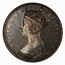 Pattern Coin - Florin, Queen Victoria, Great Britain, 1848 (Obverse)