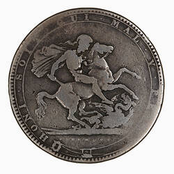 Coin - Crown, George III, Great Britain, 1818-1819 (Reverse)