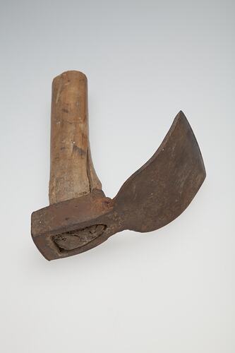 Hand Adze - Wood & Metal, circa 1920s