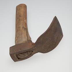 Hand Adze - Wood & Metal, circa 1920s