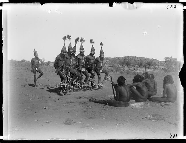 Arrernte ceremony, Alice Springs, Central Australia, 1901