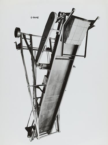 Photograph - Schumacher Mill Furnishing Works, Pulp Bale Elevator, Port Melbourne, Victoria, circa 1940s