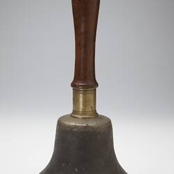 Hand Bell - Adolph Bruhn & Son, Brass & Wood, circa 1870s-1950s