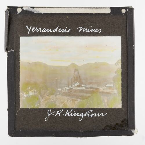 Lantern Slide - Yerranderie Mines, New South Wales, 1920-1940