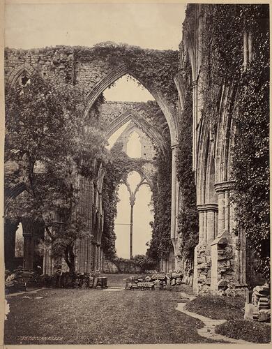 Tintern Abbey, Wales, circa 1870