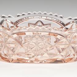 Vase - Pink Glass, circa 1957