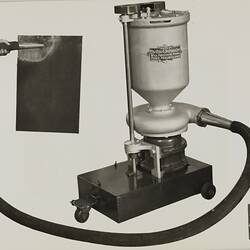 Photograph - Schumacher Mill Furnishing Works, Machine, Port Melbourne, Victoria, circa 1940s