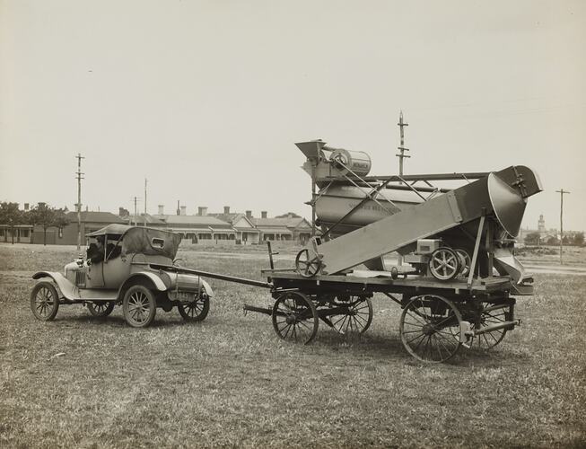 Photograph - Schumacher Mill Furnishing Works, Seed Grading Equipment, Victoria, circa 1920s