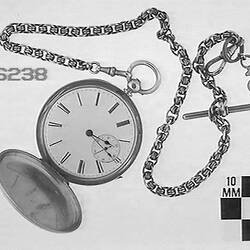 Fob Watch - Presented to James Moore, 1854