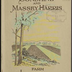 Product Catalogue - H.V. McKay Massey Harris, 'Sunshine & Massey Harris Farm Implements', Victoria, 1936