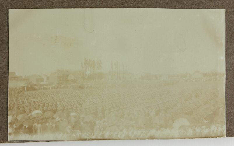 Photograph - Military Parade, Driver Cyril Rose, World War I, 1916-1919