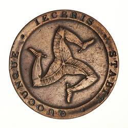 Coin - 1/2 Penny, Ramsey, Isle of Man, 1831