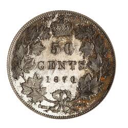 Proof Coin - 50 Cents, Canada, 1870