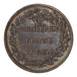 Coin - 18 Pence, Jersey, Channel Islands, 1813