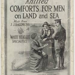 Knitting Book - Knitted Comforts for Men on Land or Sea, circa 1910-1918