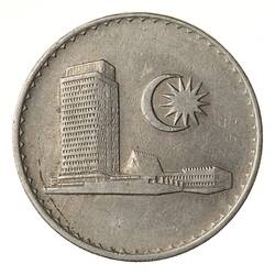 Coin - 20 Sen, Malaysia, 1973