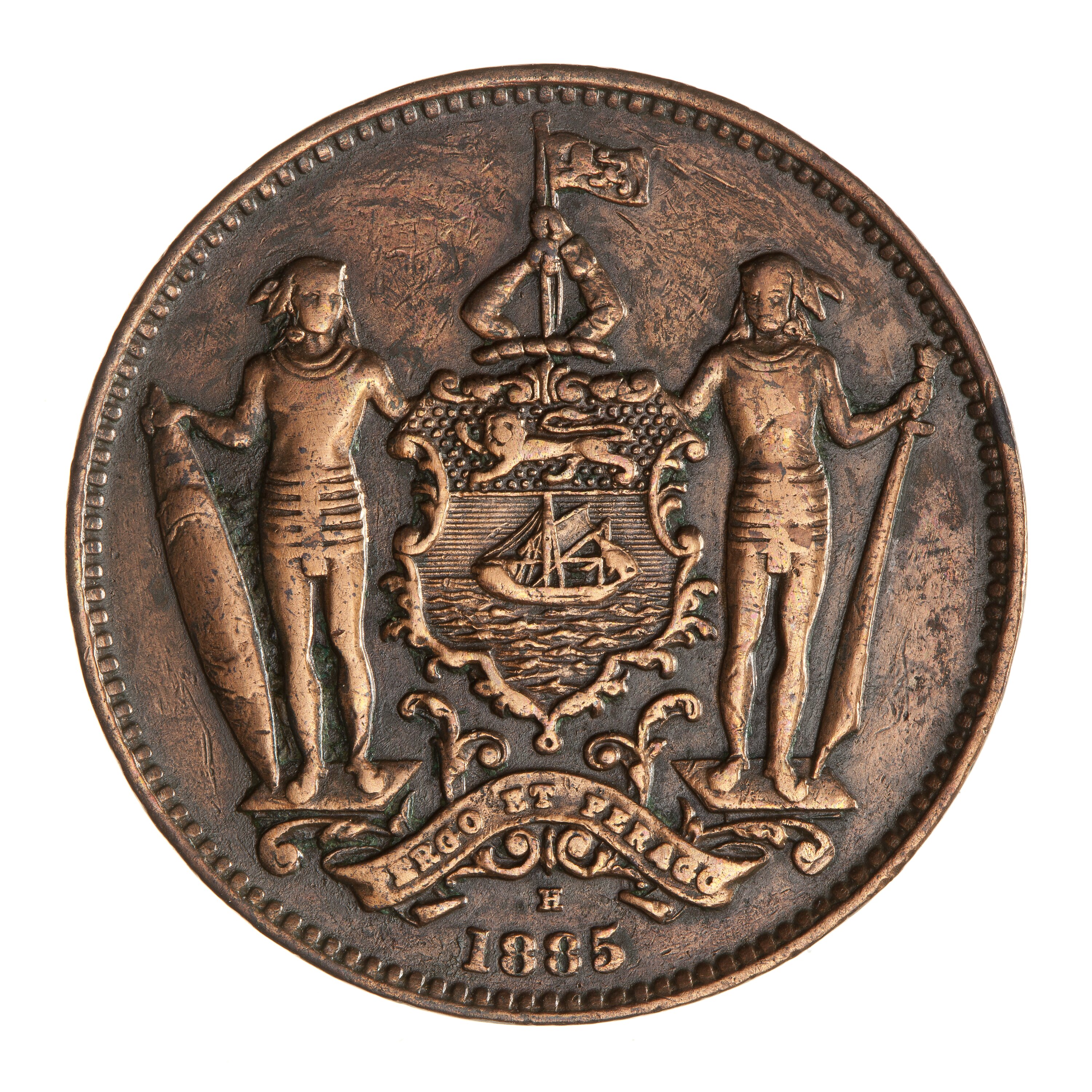 Coin 1 Cent British North Borneo Company 1885