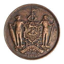 Coin - 1 Cent, British North Borneo Company, 1885