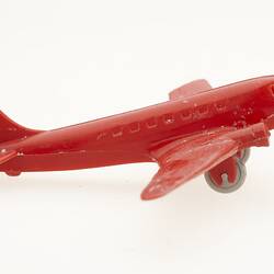 Toy Aeroplane - Red Plastic