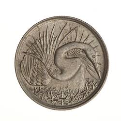 Coin - 5 Cents, Singapore, 1971