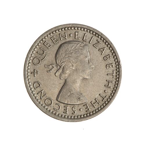 Coin - 3 Pence, Rhodesia & Nyasaland, 1963