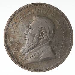 Coin - 2 & 1/2 Shillings, South Africa, 1893