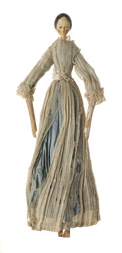 Doll - Nurnberg Fillies, Wooden, circa 1805-1810