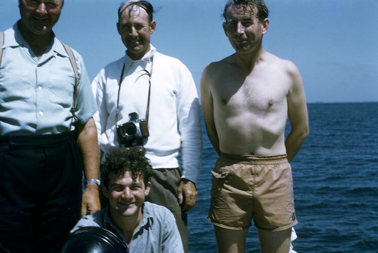 Bill, Dan Lynch & Rolly, Victoria, circa 1960