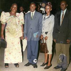 Digital Photograph - Nickel Mundabi & Gertrude Lenda's Wedding Celebration, Congo, 4 Dec 1999