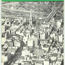 Map - 'Pocket Maps of Melbourne & Suburbs', Bank of New South Wales, 1960
