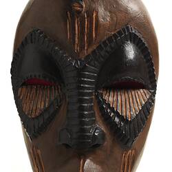 Mask - Traditional Elephant Man, Carved Wood, Shepparton, 2011