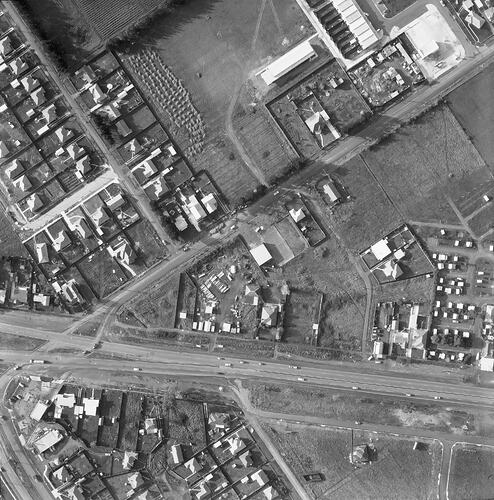 Negative - Aerial View of Clayton, Victoria, 1959