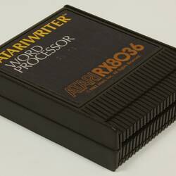 Computer Cartridge & Cassettes - Atariwriter Word Processor, Atari System 800, 1980-1983