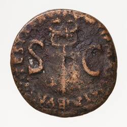 Coin - As, Emperor Tiberius, Ancient Roman Empire, 35-37 AD