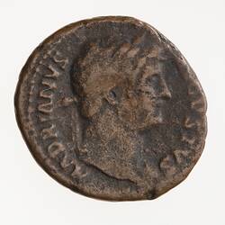 Coin - As, Emperor Hadrian, Ancient Roman Empire, 125-128 AD