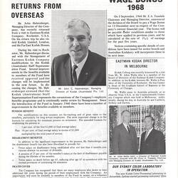 Newsletter - 'Australian Kodakery', No 3, Sep 1968