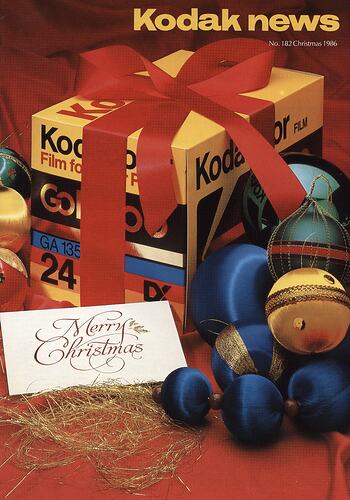 Magazine - 'Kodak News', No 182, Christmas 1986