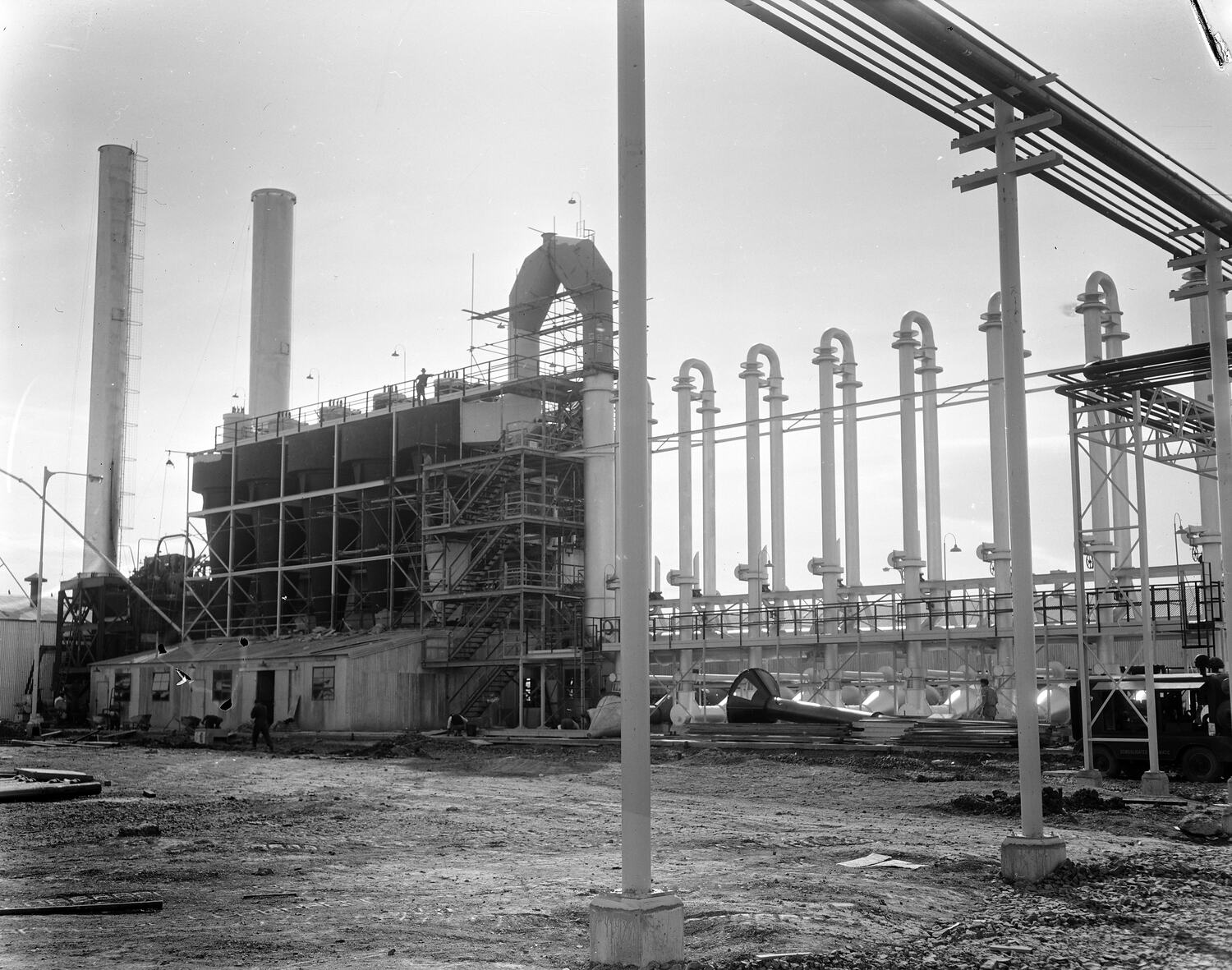 Negative - Australian Carbon Black, Refinery, Altona, Victoria, 24 Apr 1959