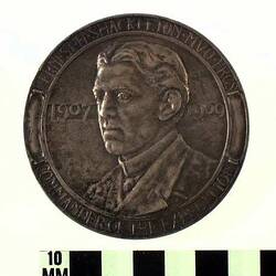 Medal - Shackleton Medal 1907-1909, Royal Geographical Society, Great Britain, 1907-1909