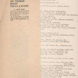 Bulletin - Kodak Australasia Pty Ltd, 'Kodak Staff Service Bulletin', No 30, 18 Nov 1944
