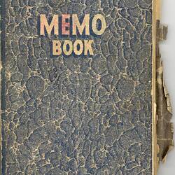 Memo Book - Bill Clifton's Notes, 1940-1960