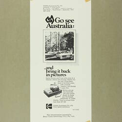 Scrapbook - Kodak Australasia Pty Ltd, Advertising Proofs, 'Amateur Products 4', Coburg, 1972-1975