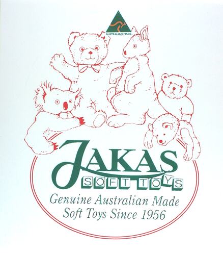 Logo design - Jakas Soft Toys, Melbourne, 1995-1998
