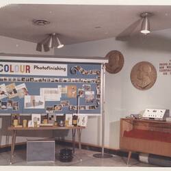 Photograph - Kodak Australasia Pty Ltd, Open House Display, 'Colour Photofinishing', Coburg, 1964